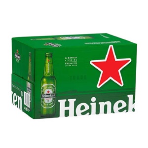 Picture of Heineken Lager 24pk Bottles 330ml