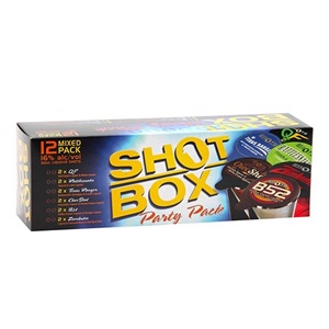 Picture of Shots Box PArty Pack 12x30ml Box