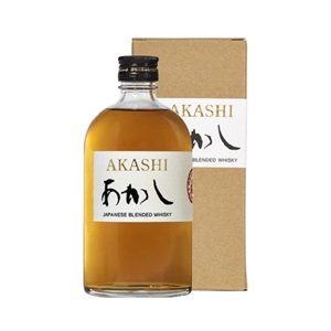 Picture of AKASHI Black White Oak Blended Japanese Whisky 500ml