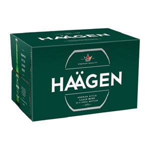 Picture of Haagen Lager 24pk Btls 330ml