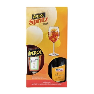 Picture of Aperol 700ml + Cinzano Prosecco 750ml Spritz Pack