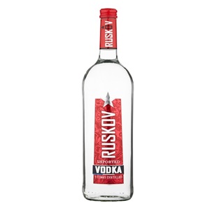 Picture of Ruskov French Vodka 37.5% 1 ltr