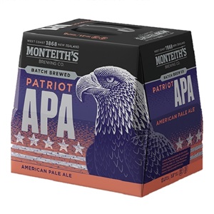 Picture of Monteiths Patriot APA 12pk Bottles 330ml