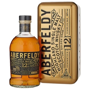 Picture of Aberfeldy 12YO Scotch Whisky Gold Bar Gift Box 700ml
