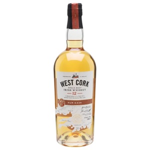 Picture of West Cork 12YO Rum Cask SIngle Malt Irish Whiskey