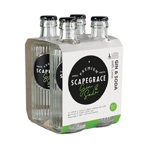 Picture of Scapegrace Gin n Soda 4pack 250ml