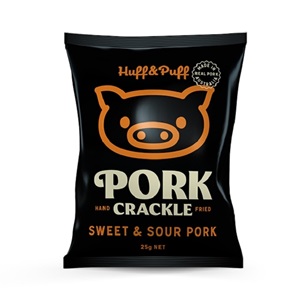 Picture of Huff n Puff Sweet & Sour Pork Crackle 25gm