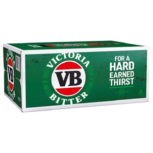 Picture of Victoria Bitter 4x6pk Bottles 375ml