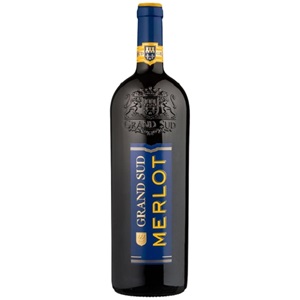 Picture of Grand Sud French Merlot Red Wine 1000ml