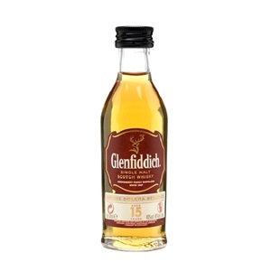 Picture of Glenfiddich 15YO Solera Reserve Scotch Whisky 50ml