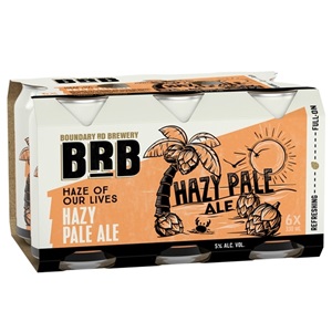 Picture of BRB Hazy Pale Ale 6pk Cans 330ml