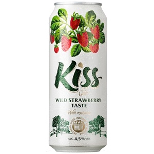 Picture of Kiss Wild Strawberry Cider 500ml Can each