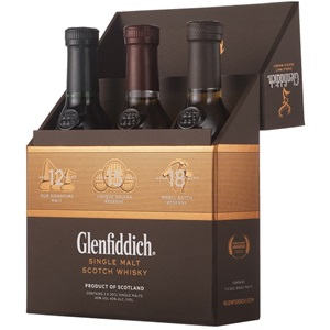 Picture of Glenfiddich 12/15/18YO Reserve Single Malt 3x200ml gift pack