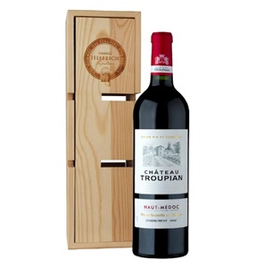 Picture of Chateau Troupian Haut-Medoc + Wine Rack Gift Box 7