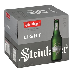 Picture of Steinlager Light 2.5% 12pk Bottles 330ml