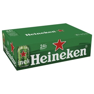 Picture of Heineken Loose 24pk Cans 330ml