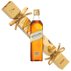 Picture of Johnnie Walker Gold Reserve Scotch Whisky Cracker Gift Pack 200ml
