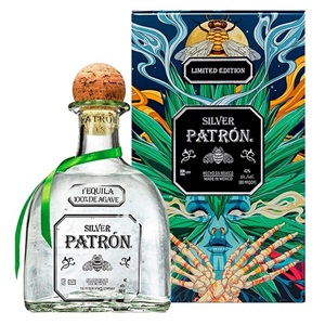 Picture of Patron Silver Tequila Gift Tin 1000ml