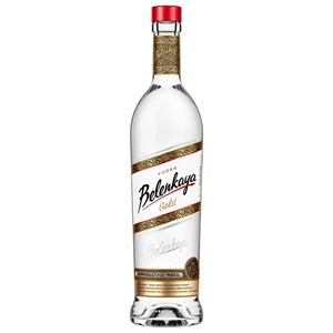Picture of Belenkaya Gold 40% Premium Russian Vodka 1000ml