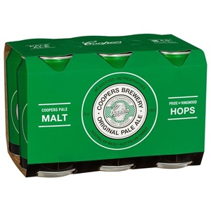 Picture of Coopers Orig Pale Ale 6pk Cans 375ml