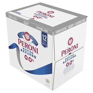 Picture of Peroni Zero Beer 12pack Bottles 330ml