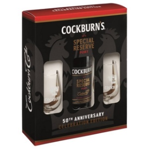Picture of Cockburns Special Reserve Port + 2 Glasses Gift Pack 750ml