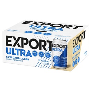 Picture of DB Export Ultra Low Carb 12pk Cans 330ml