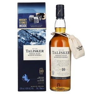 Picture of Talisker 10YO 700ml+ 4WhiskyStones Gift Pk