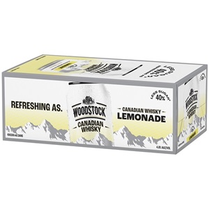 Picture of Woodstock Canadian Whisky & Lemonade 10pk Cans 330ml