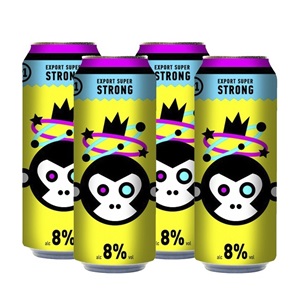 Picture of BIRA Boom Strong Beer 4pk Cans 500ml