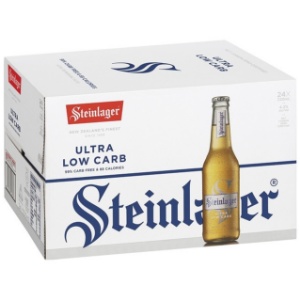 Picture of Steinlager Ultra Low Carb 24pk Bottles 330ml