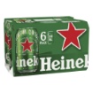 Picture of Heineken Lager 6pk Cans 330ml