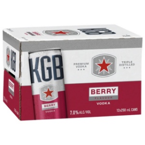 Picture of KGB 7% Berry 12pk 250ml Cans