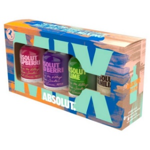 Picture of Absolut Mini Gift Pack 4x50ml