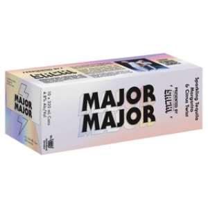 Picture of Major Major Sparkling Tequila 10pk Cans 320ml