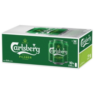 Picture of Carlsberg 10pk Cans 330ml