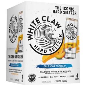Picture of White Claw Mango 4pk Cans 355ml