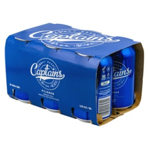 Picture of Captains Pilsner 6pk Cans 330ml